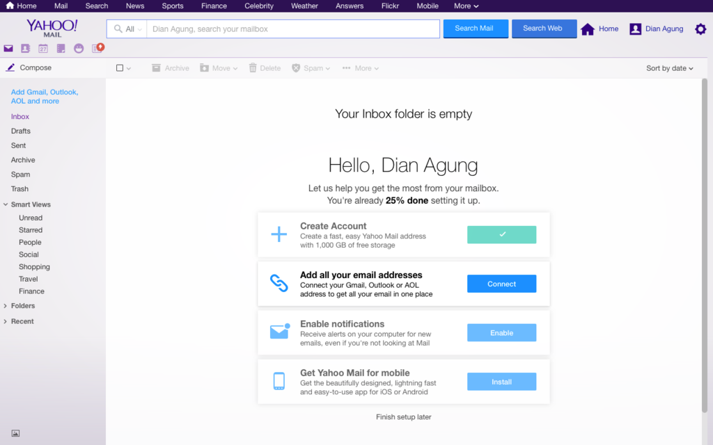 yahoo mail