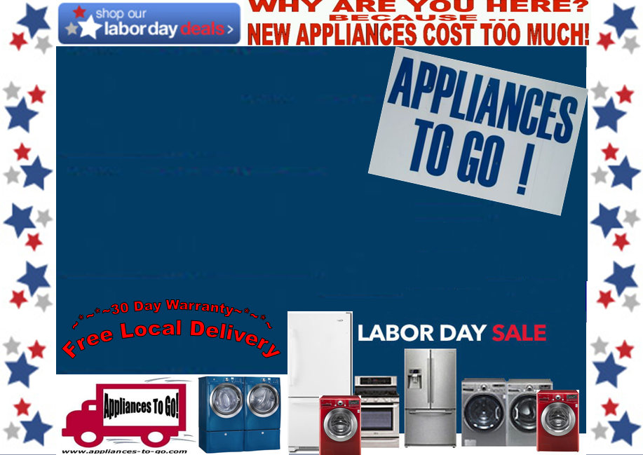 washer and dryer labor day sale