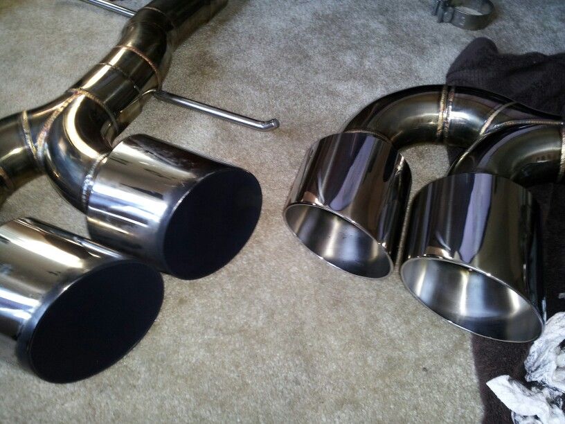 Best Meal Polish for Exhaust! Nissan GTR Forum