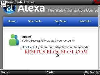 Alexa5 kesitus.blogspot.com, Cara Daftar Dan Verifikasi Blog Di Alexa