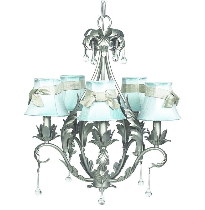 Kids Pewter Chandelier Light Fixture 5Arm Bedroom Bathroom Room Decor Lighting eBay