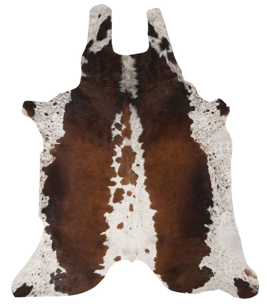 Large Cowhide Area Rug Animal Skin Hide Leather Hair On Rustic