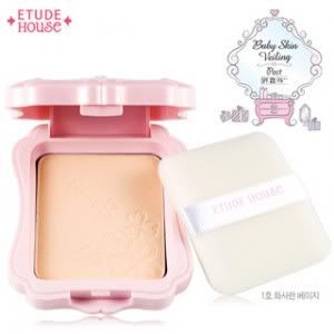 etude baby skin veiling compact powder