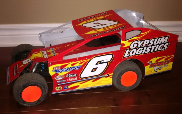 rc body wraps dirt oval