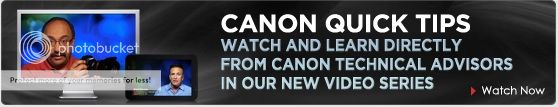 Canon Quick Tips