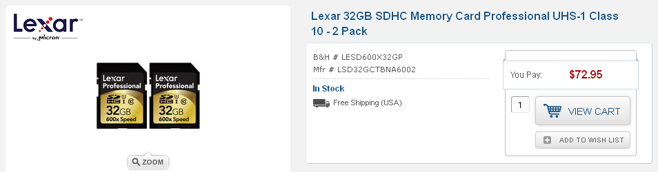 Lexar 32GB