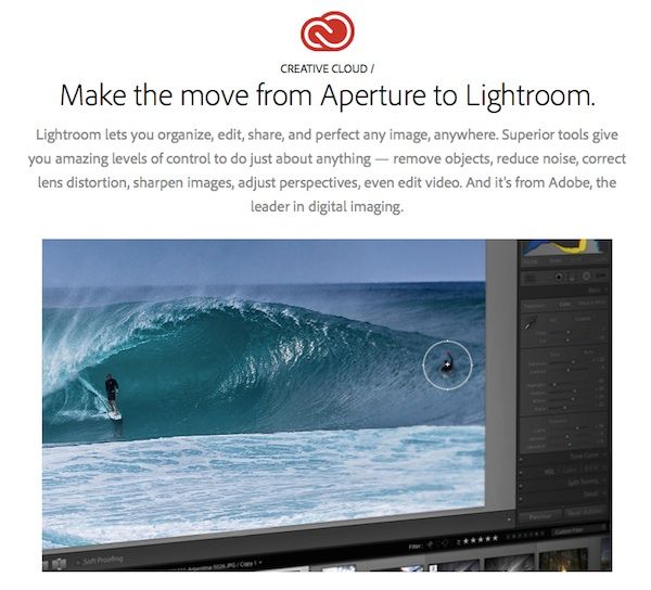 Migrate From Aperture To Lightroom