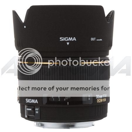 Sigma 30mm f/1.4 EX DC HSM $200 Off Regular Price