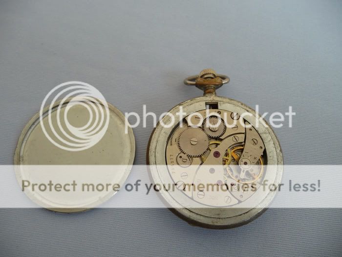 RARE HUNTER MOLNIA BIRD POCKET WATCH MOLNIJA CCCP 80s  