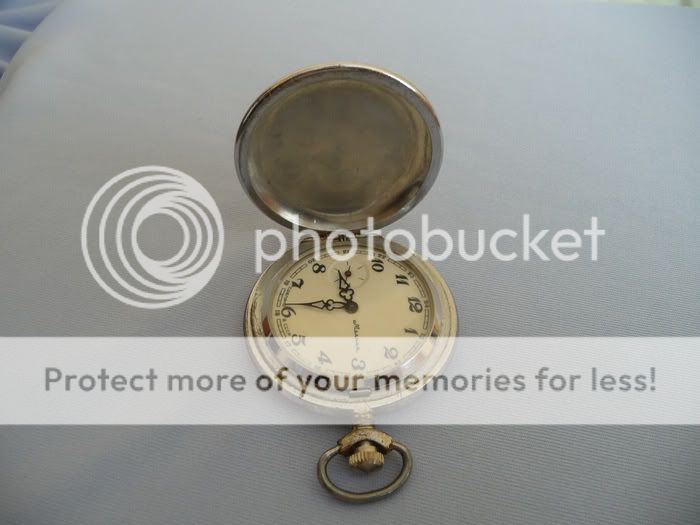 RARE HUNTER MOLNIA BIRD POCKET WATCH MOLNIJA CCCP 80s  