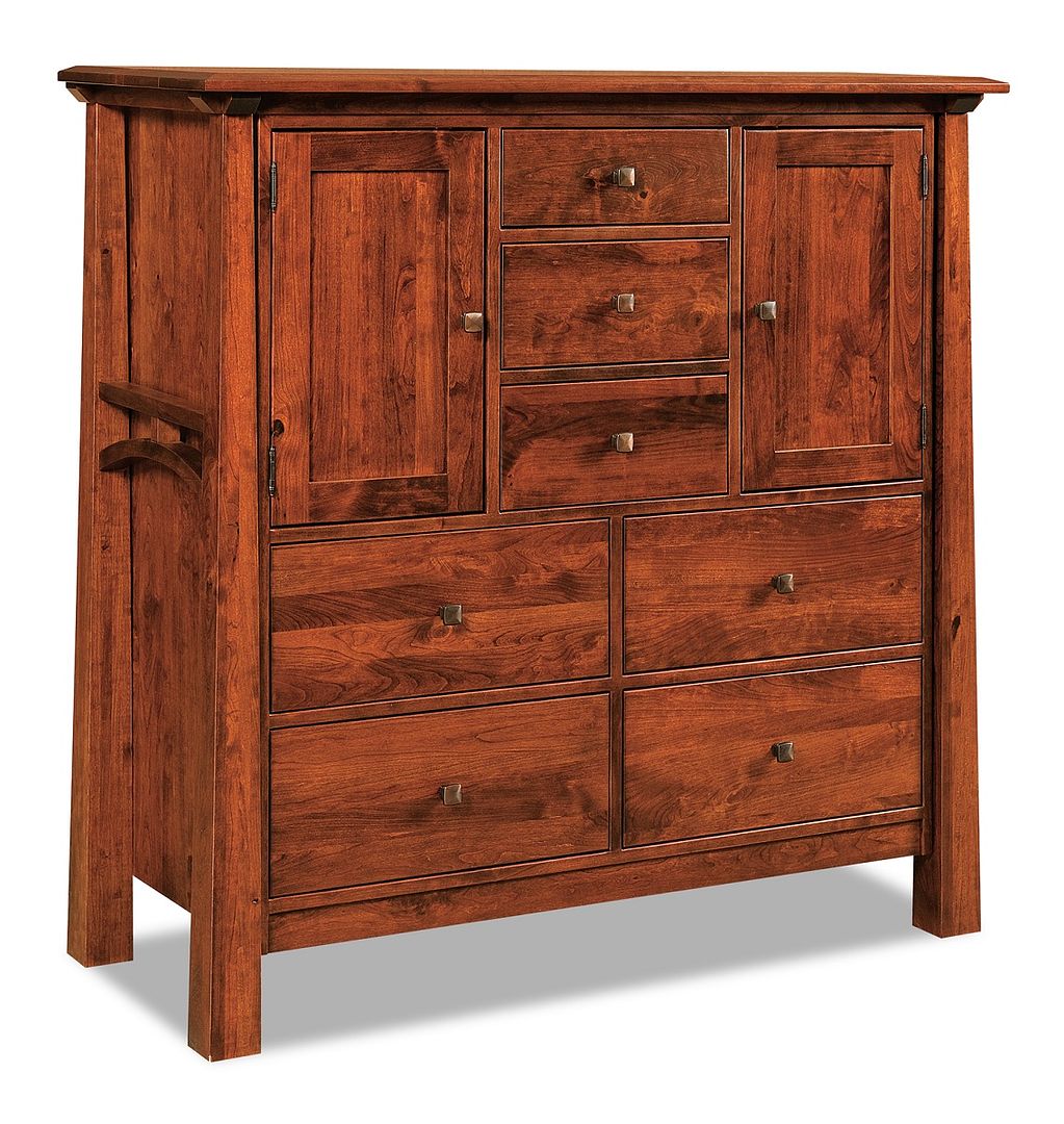 Amish Rustic Panel Artesa Mission Bed Wood Cabin Bedroom Furniture King Queen