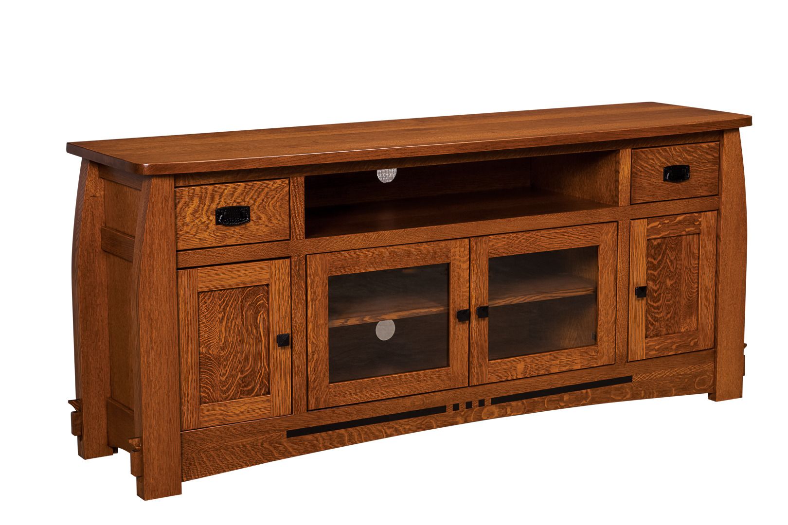 Amish Mission Colebrook Solid Wood TV Stand Console Cabinet 50