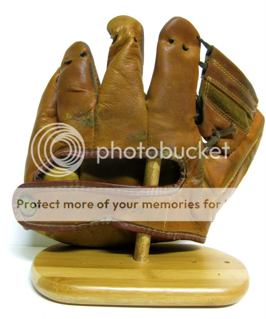 Antique 1940s JC Higgins Nellie Fox Vintage Baseball Glove HOF